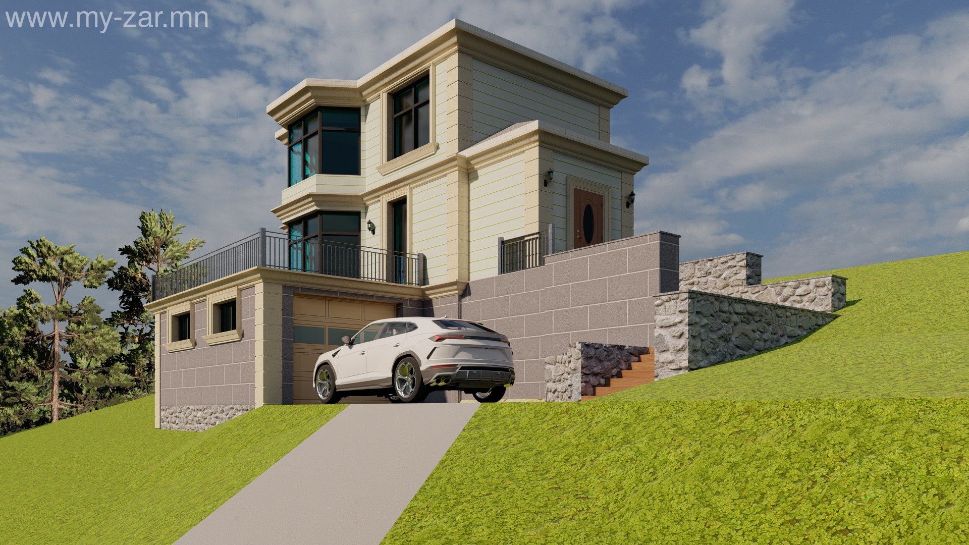 Бүх төрлийн 3D interior, exterior, landscape model түргэн маш ойлгомжтой зааж сургана